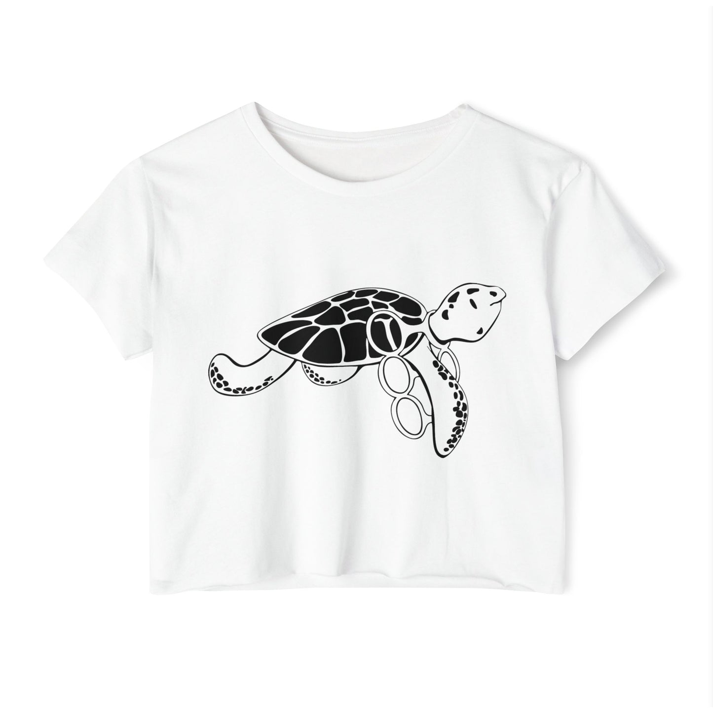 Women's Turtle Crop Top
