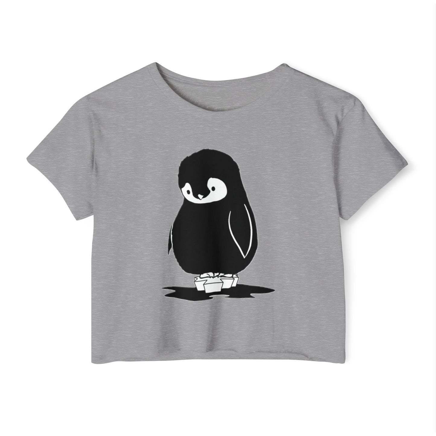 Women's Penguin Crop Top