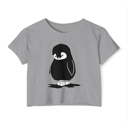 Women's Penguin Crop Top