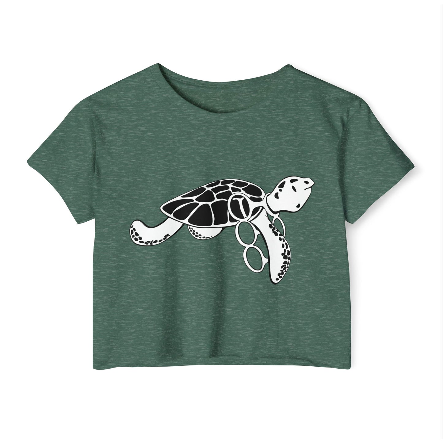 Women's Turtle Crop Top