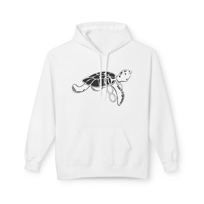 Unisex Fleece Turtle Hoodie