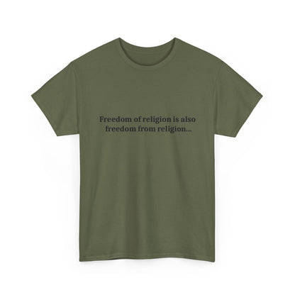 Freedom Of religion Tee Shirt