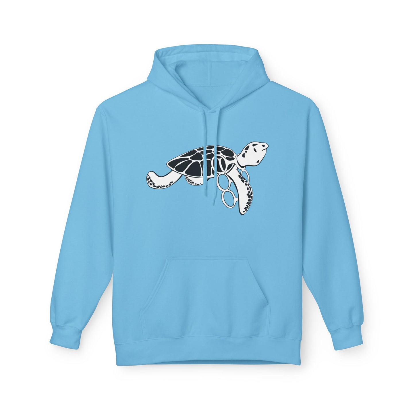 Unisex Fleece Turtle Hoodie