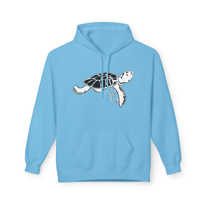 Unisex Fleece Turtle Hoodie