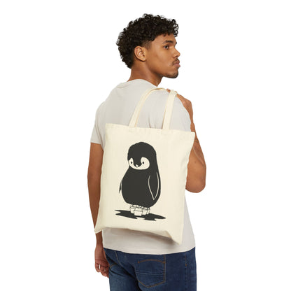 Cotton Reusable Penguin Bag