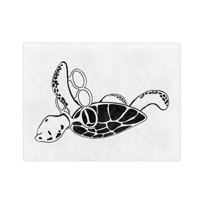 Cozy Turtle Microfiber Blanket