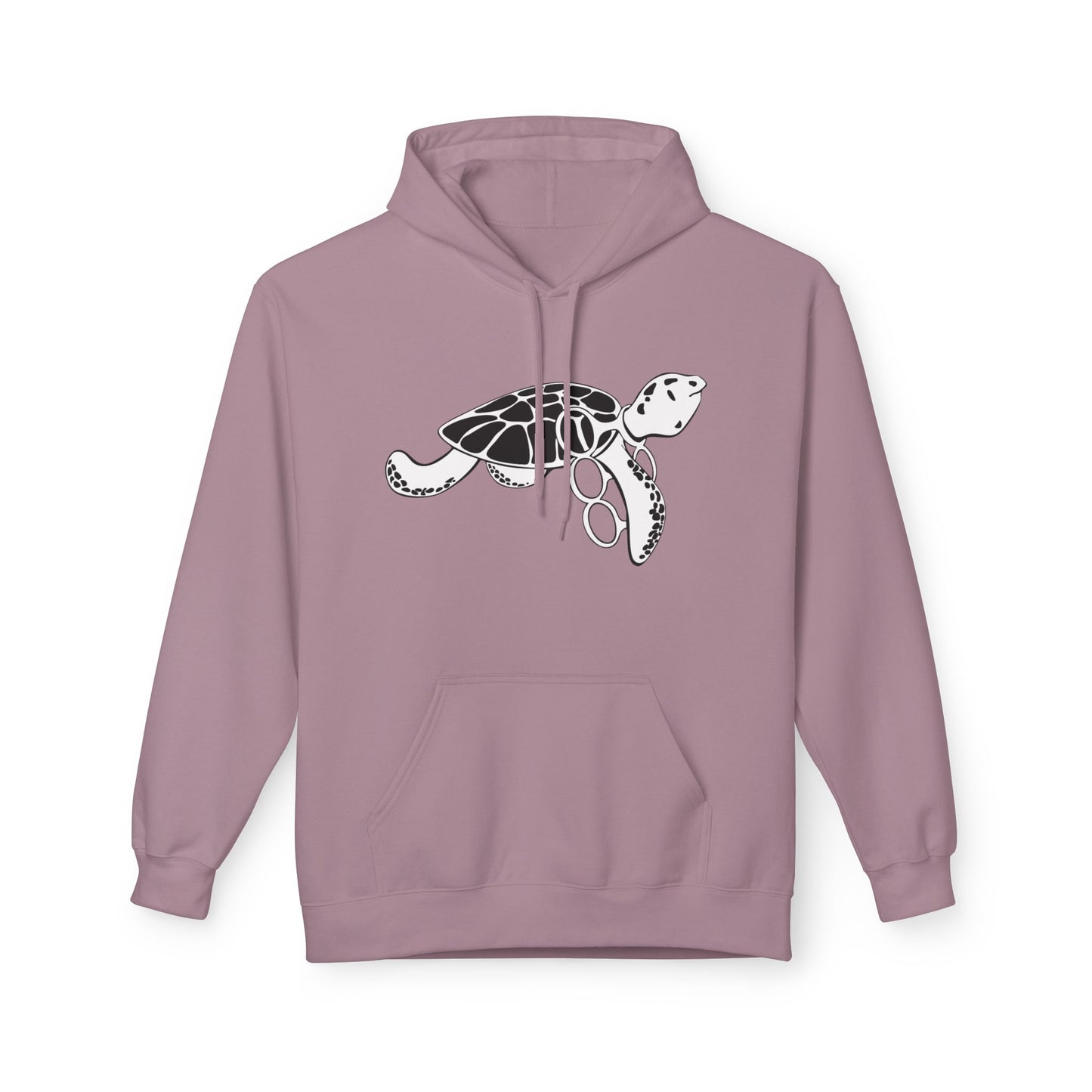 Unisex Fleece Turtle Hoodie