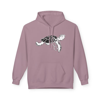 Unisex Fleece Turtle Hoodie