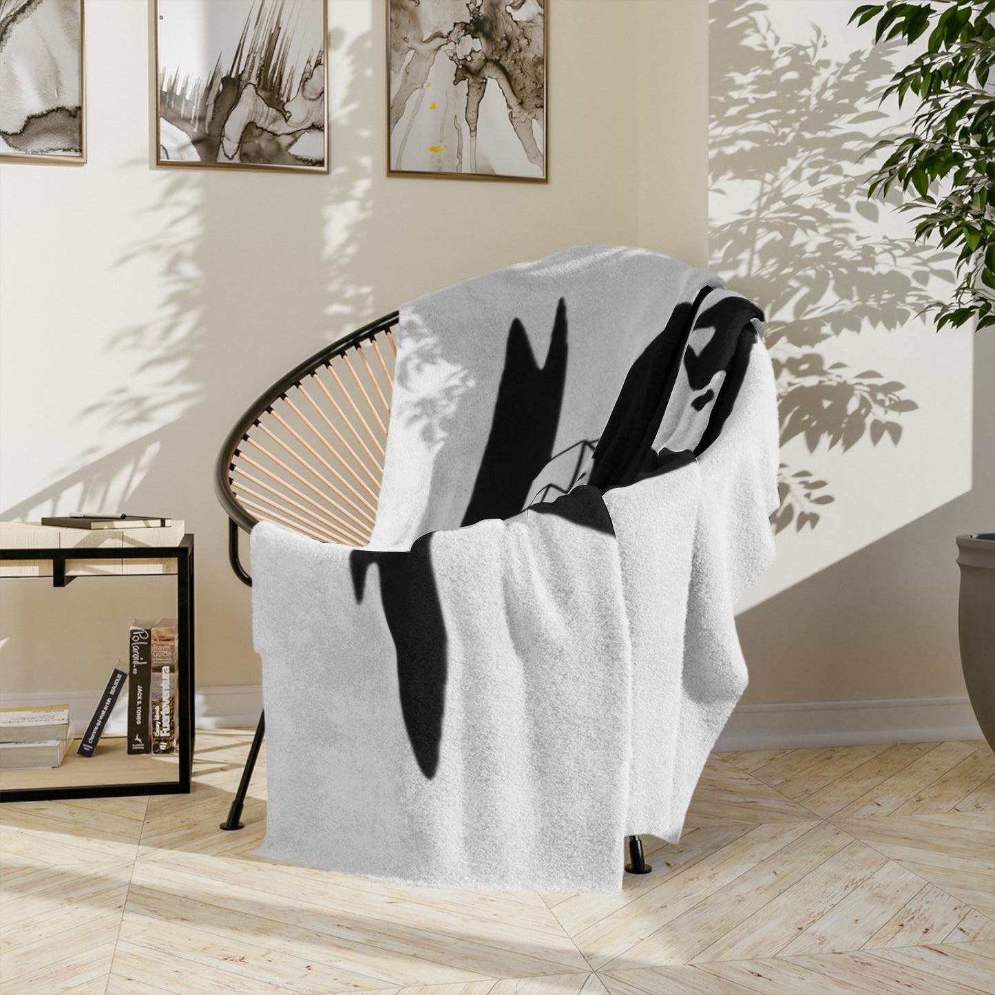 Cozy Penguin Microfiber Blanket