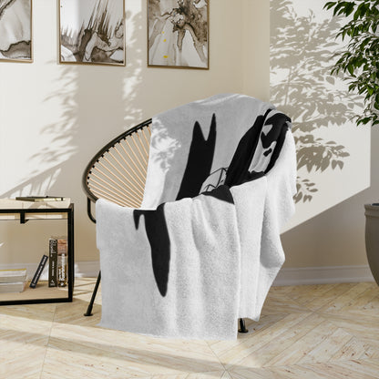 Cozy Penguin Microfiber Blanket
