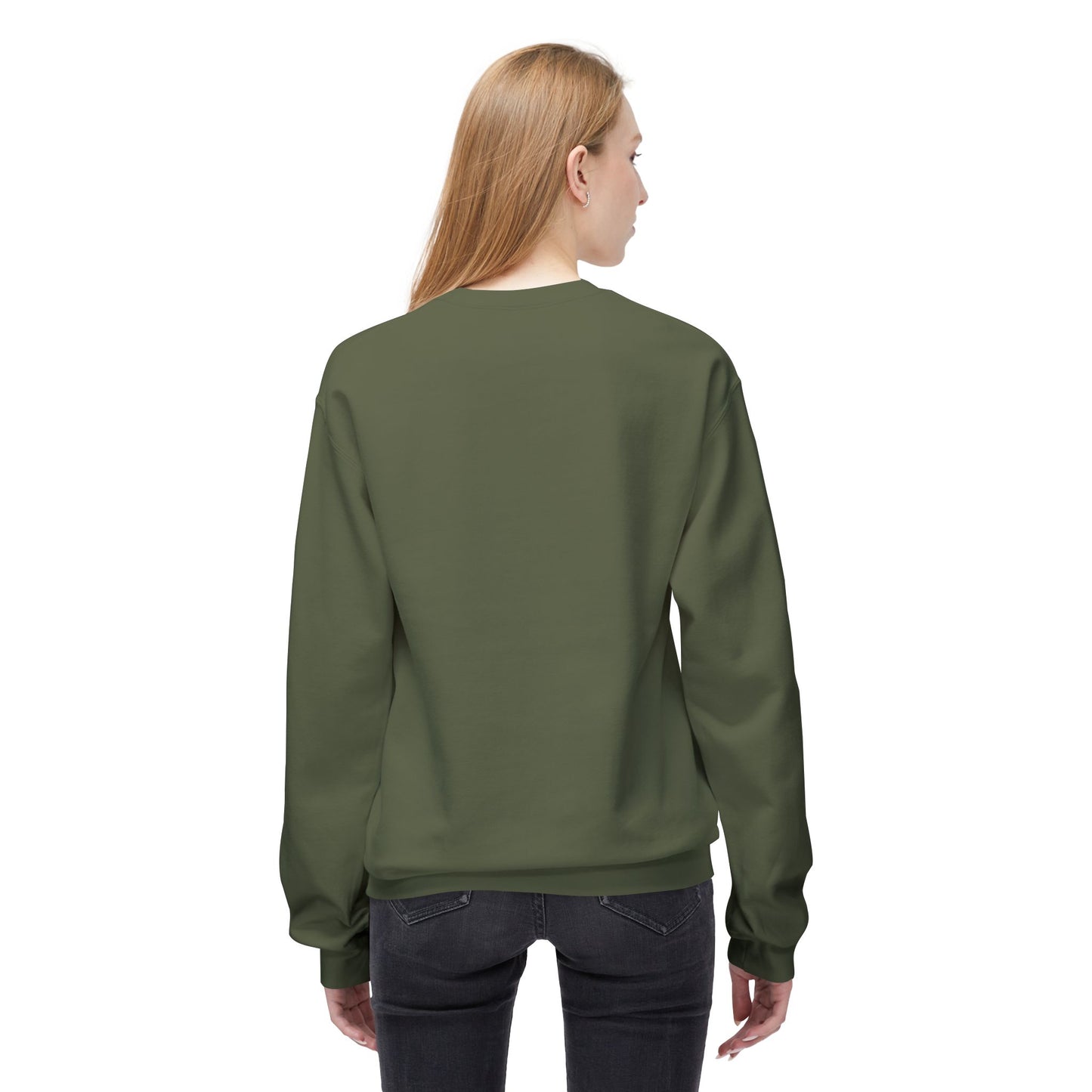 Fleece Turtle Crewneck Sweater