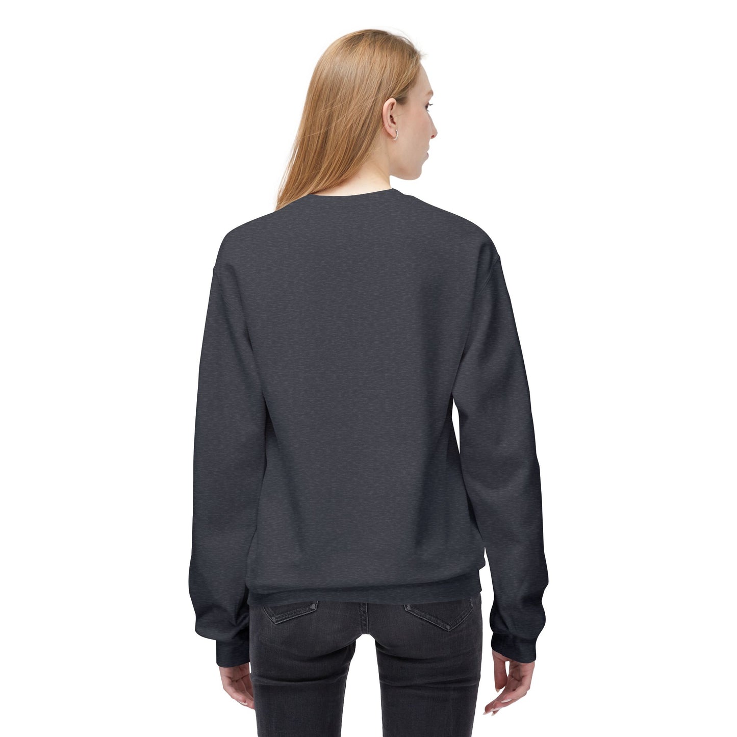 Fleece Penguin Crewneck Sweater
