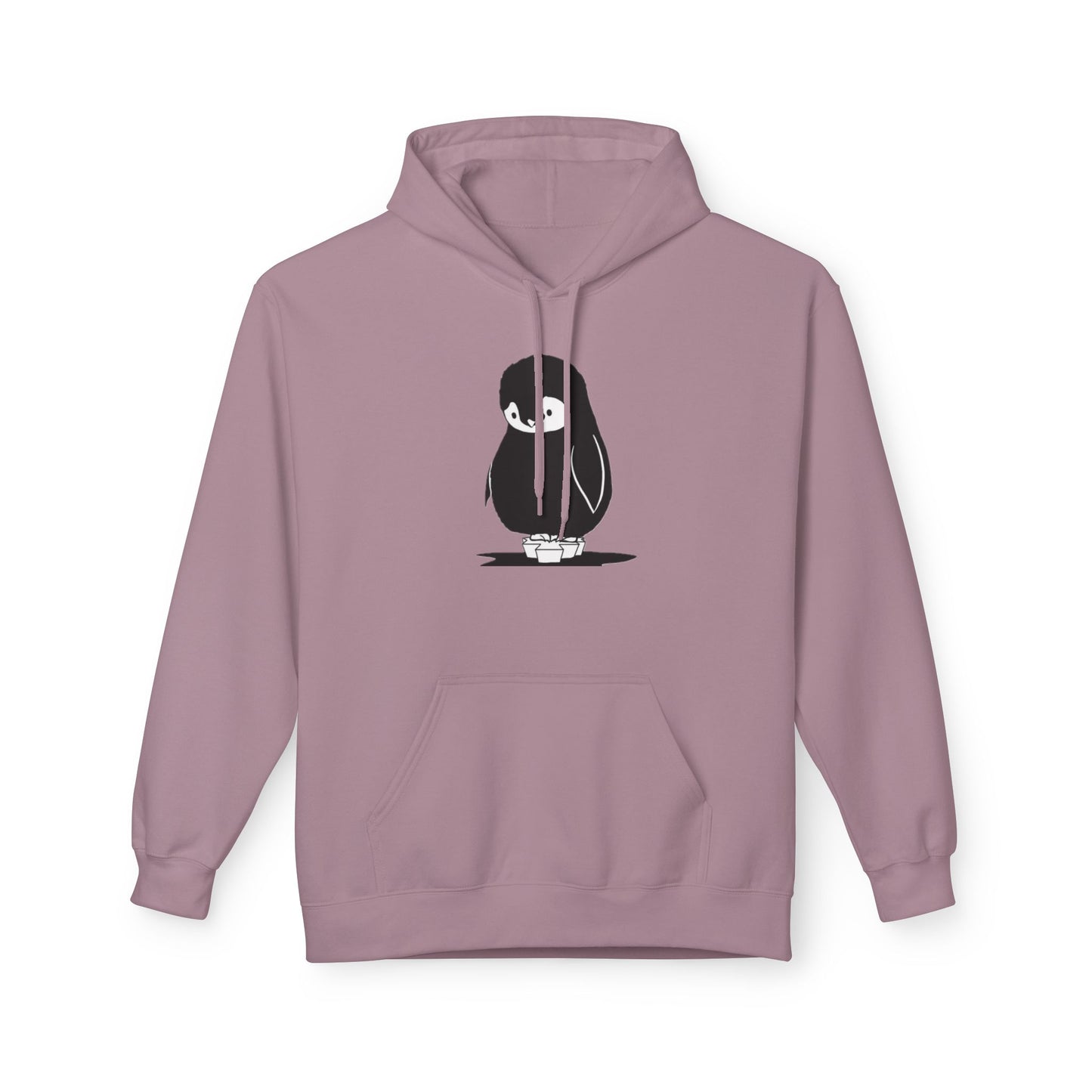 Unisex Fleece Penguin Hoodie
