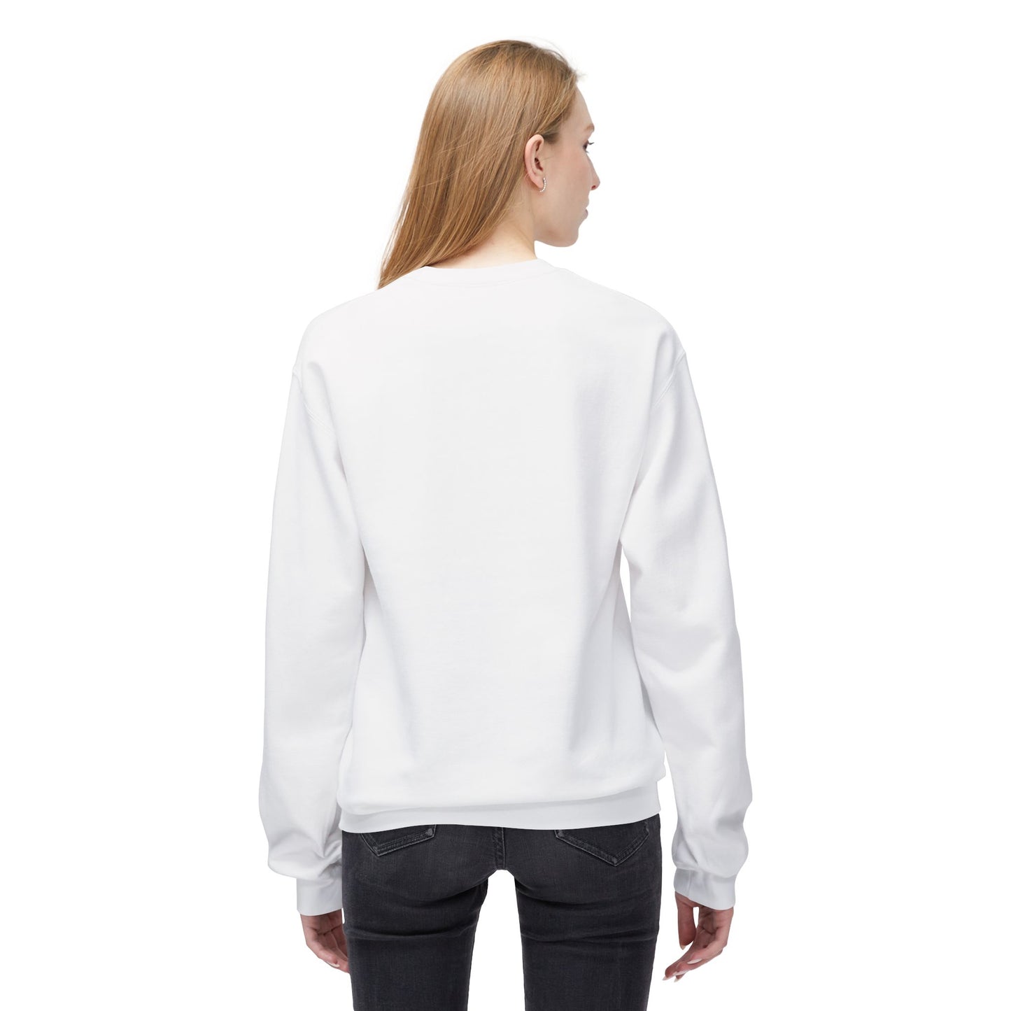 Fleece Penguin Crewneck Sweater