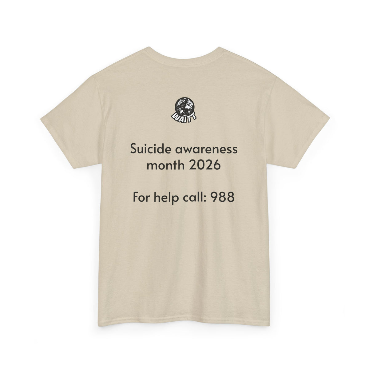 Sloth Hang In There Tee Shirt (Suicide awareness month)