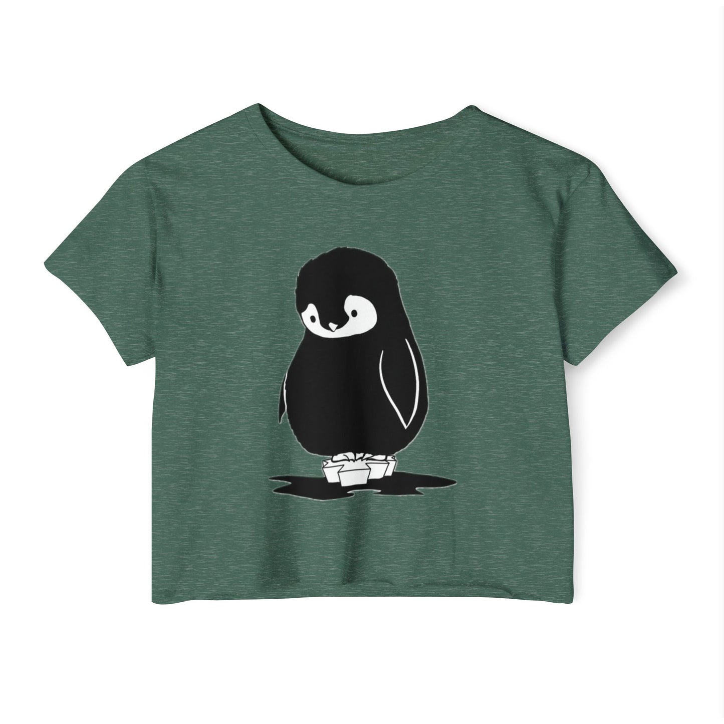 Women's Penguin Crop Top