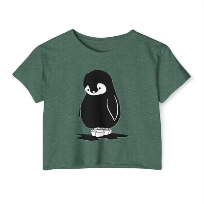 Women's Penguin Crop Top