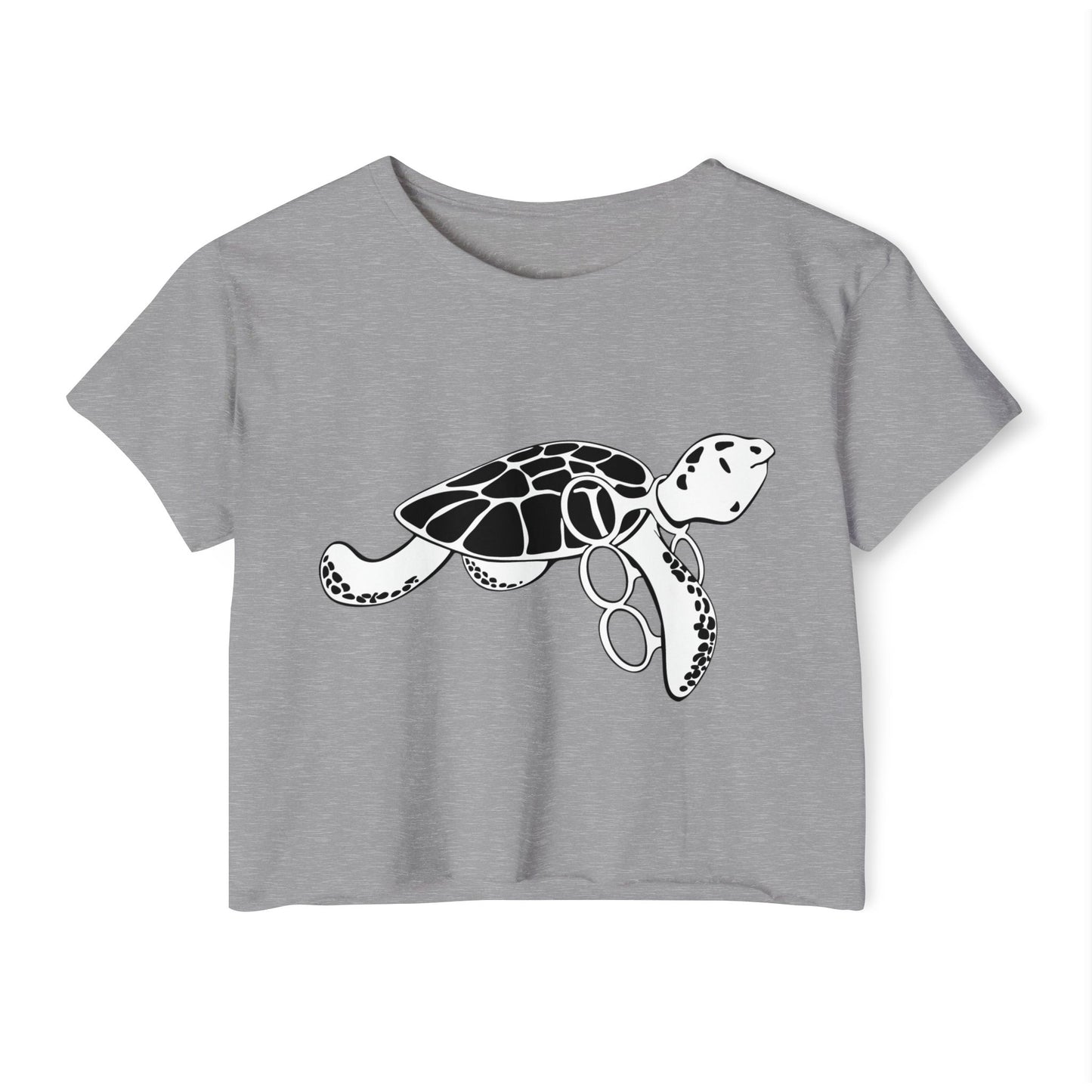Women's Turtle Crop Top
