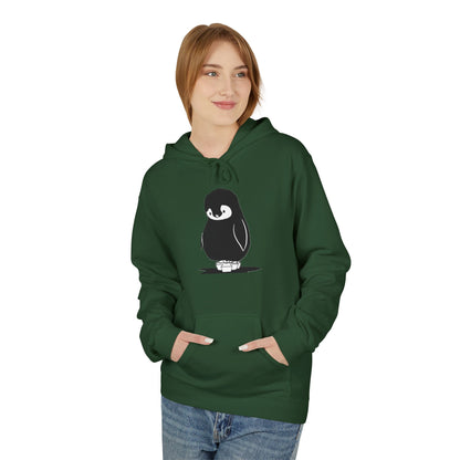 Unisex Fleece Penguin Hoodie