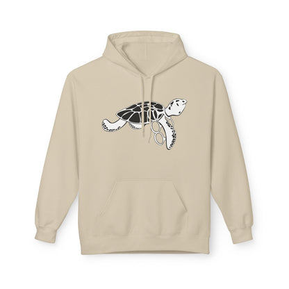 Unisex Fleece Turtle Hoodie