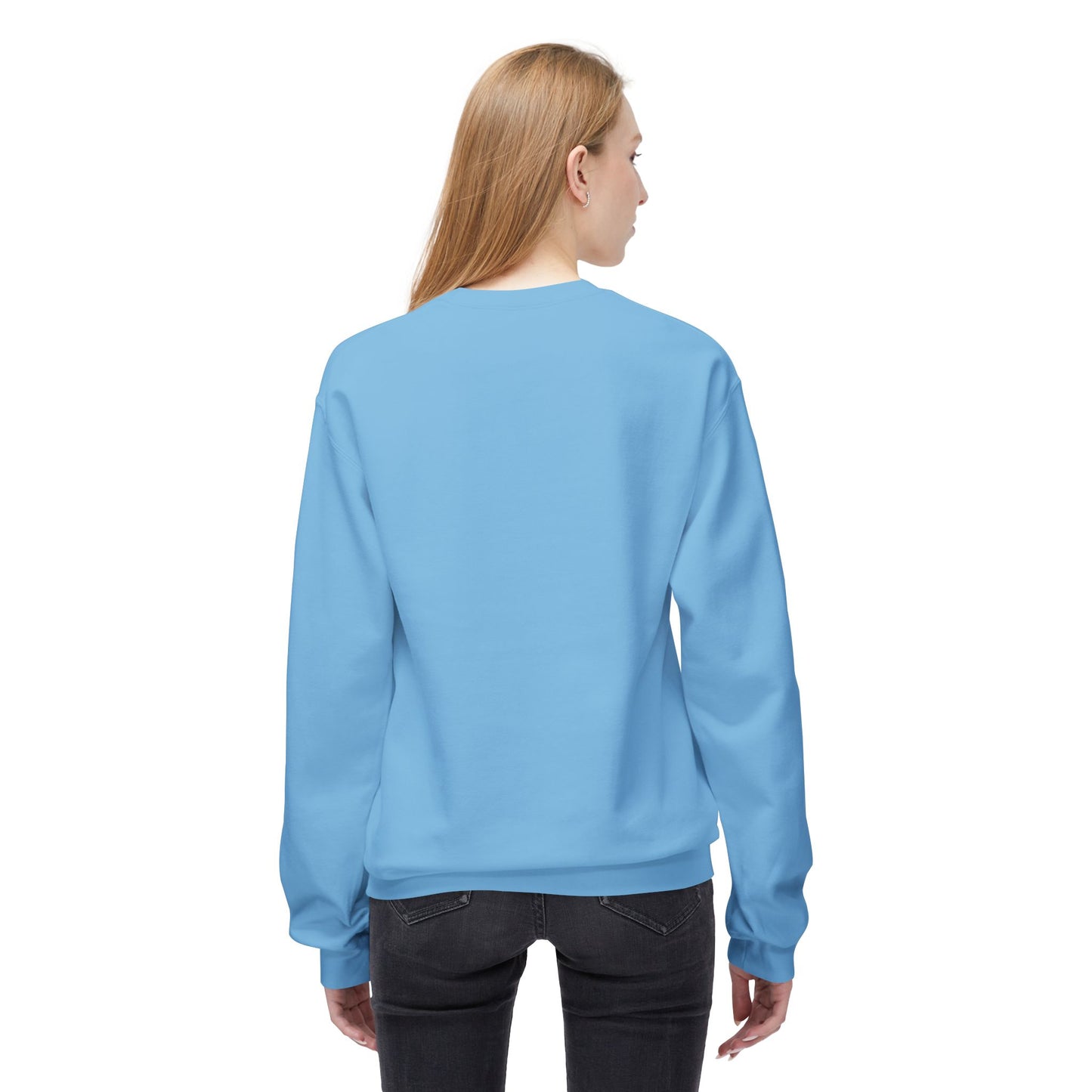 Fleece Penguin Crewneck Sweater