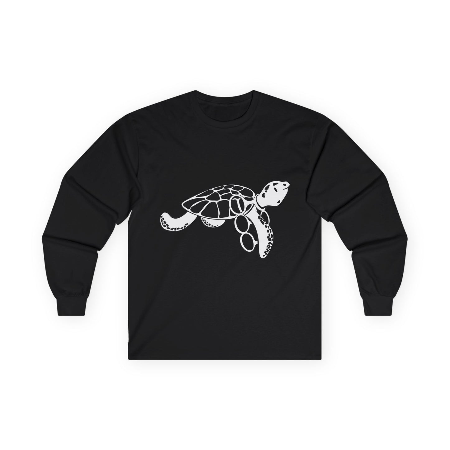 Long Sleeve Cotton Turtle Tee