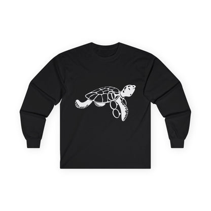 Long Sleeve Cotton Turtle Tee