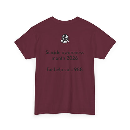 Sloth Hang In There Tee Shirt (Suicide awareness month)