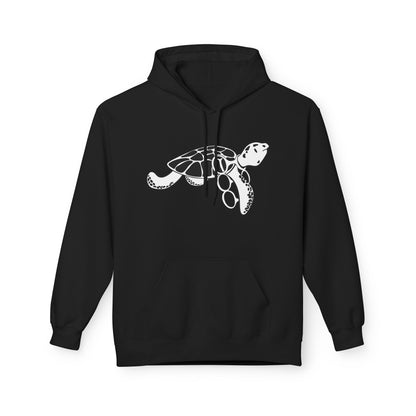 Unisex Fleece Turtle Hoodie