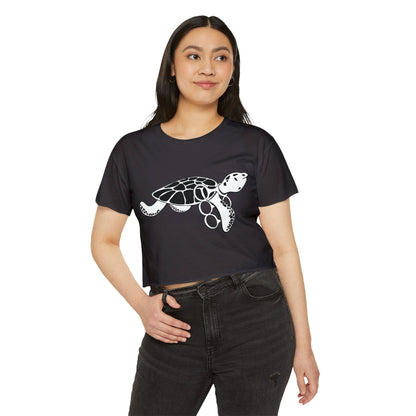 Women's Turtle Crop Top