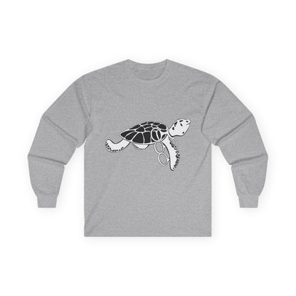 Long Sleeve Cotton Turtle Tee