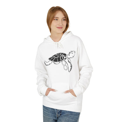 Unisex Fleece Turtle Hoodie