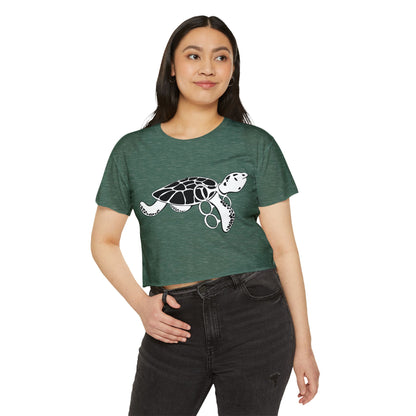 Women's Turtle Crop Top