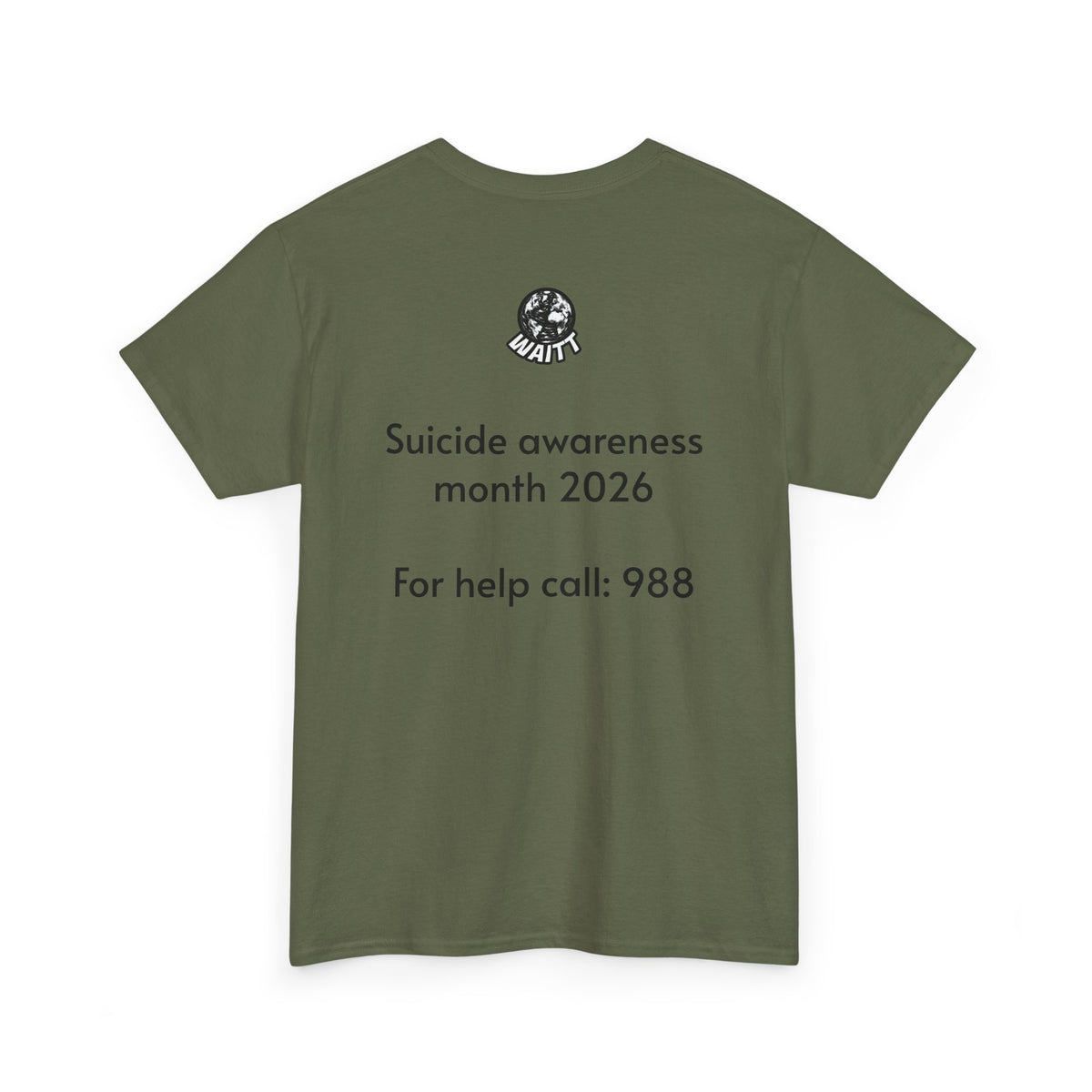 Sloth Hang In There Tee Shirt (Suicide awareness month)