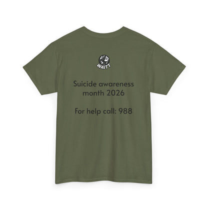 Sloth Hang In There Tee Shirt (Suicide awareness month)
