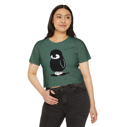 Women's Penguin Crop Top