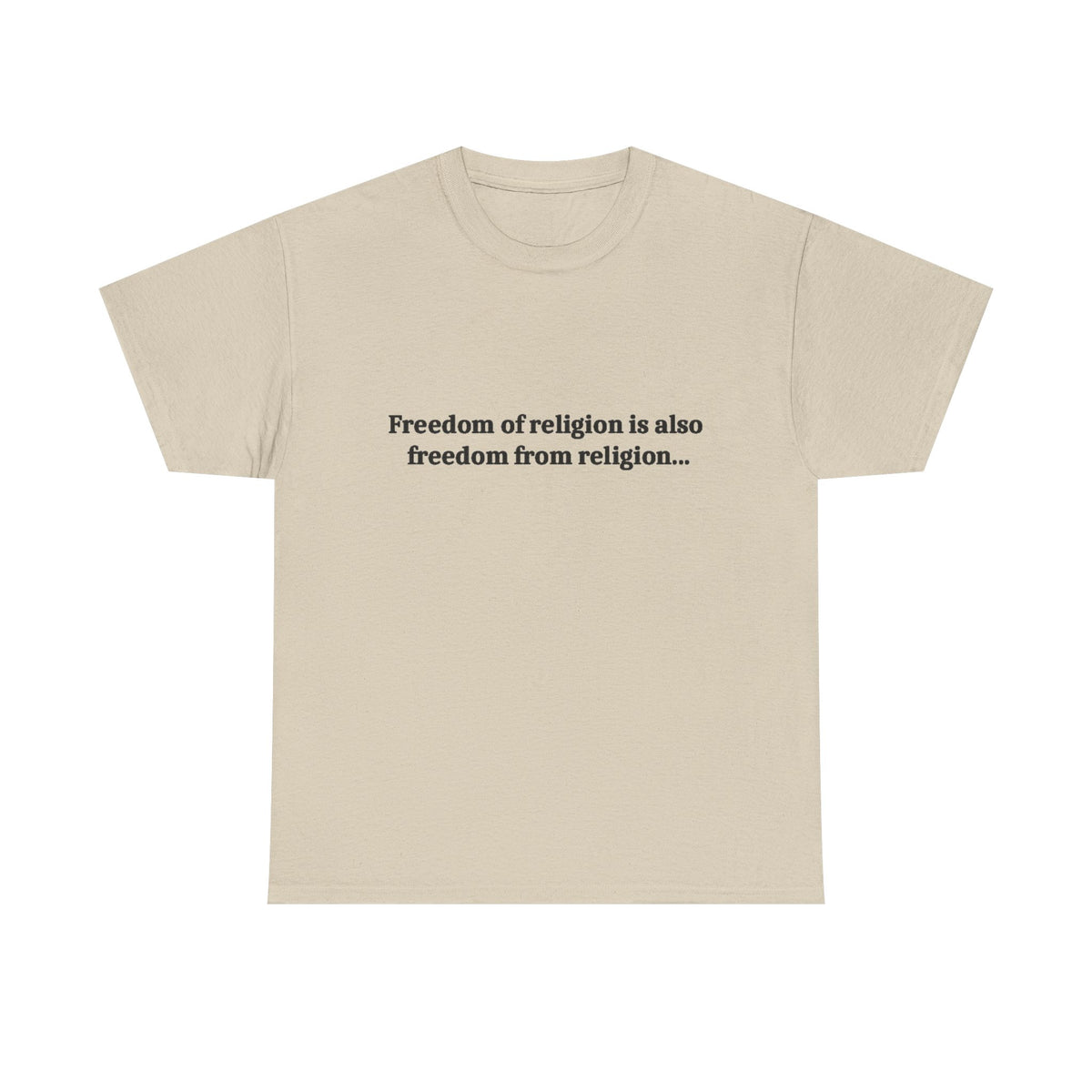 Freedom Of religion Tee Shirt