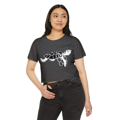 Women's Turtle Crop Top