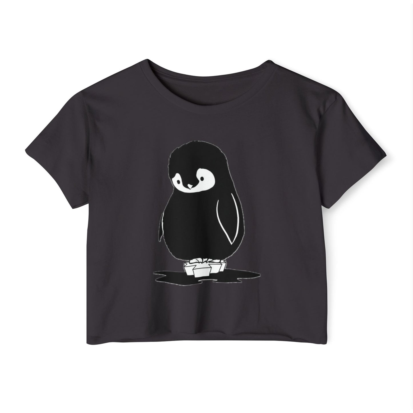 Women's Penguin Crop Top