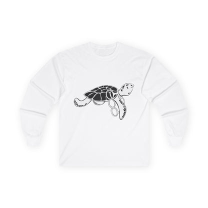 Long Sleeve Cotton Turtle Tee