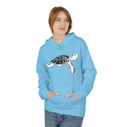 Unisex Fleece Turtle Hoodie