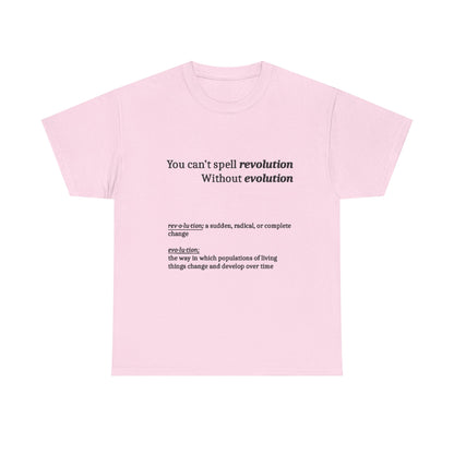 Revolution Evolution Tee Shirt