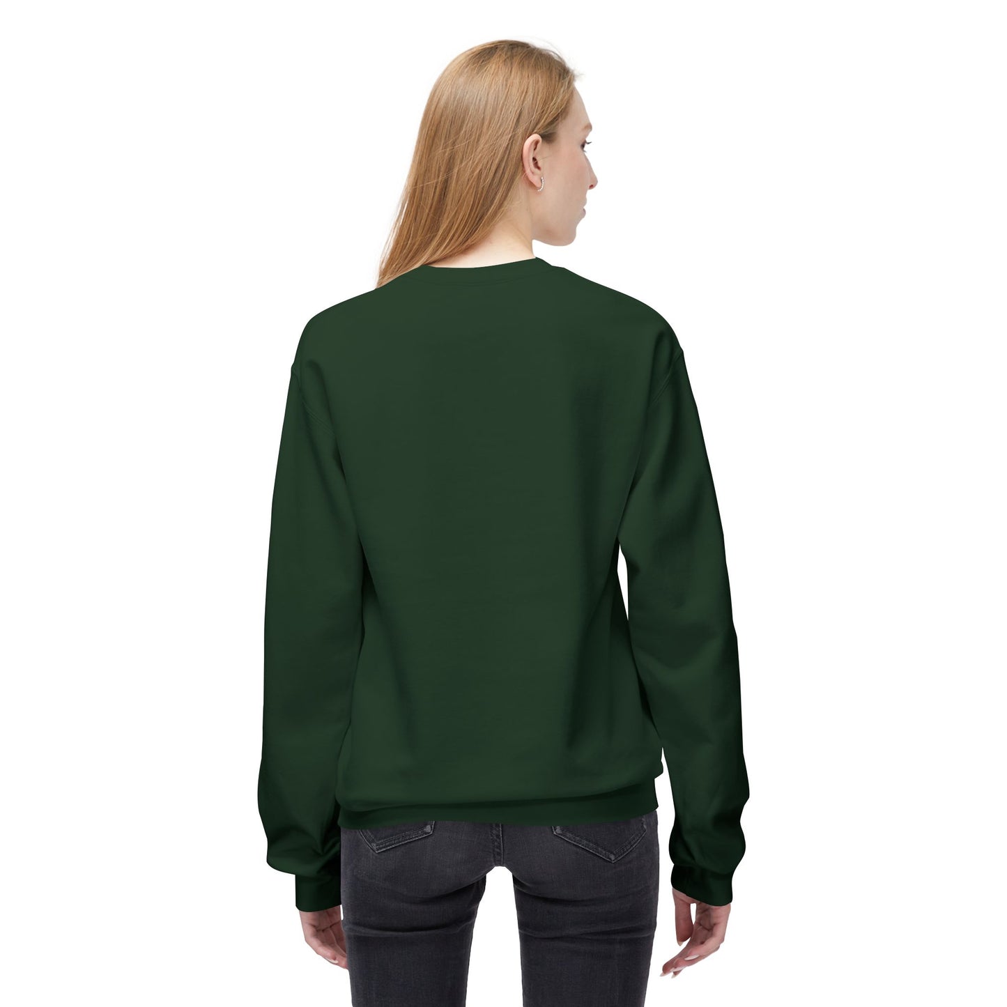 Fleece Penguin Crewneck Sweater