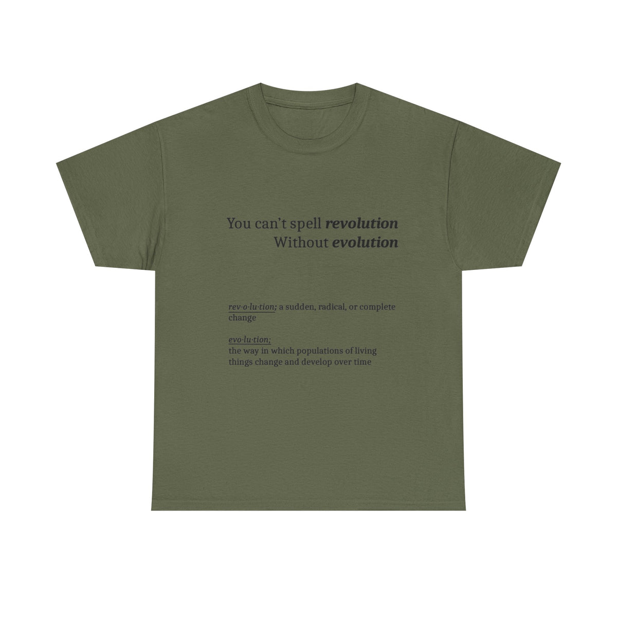 Revolution Evolution Tee Shirt