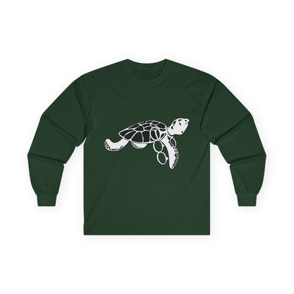 Long Sleeve Cotton Turtle Tee
