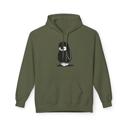 Unisex Fleece Penguin Hoodie