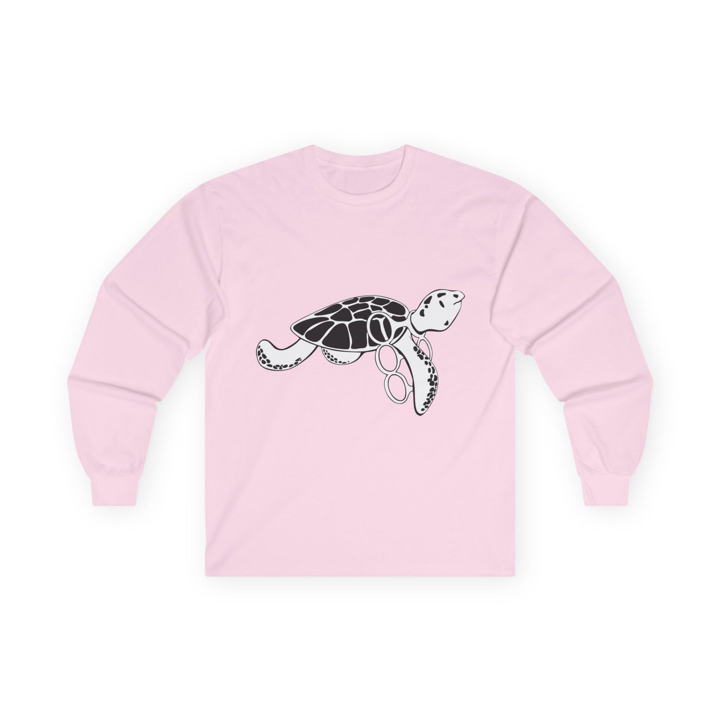 Long Sleeve Cotton Turtle Tee