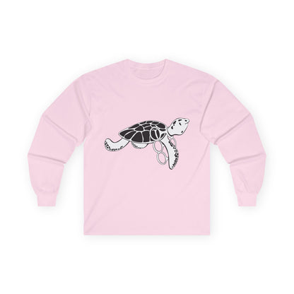 Long Sleeve Cotton Turtle Tee