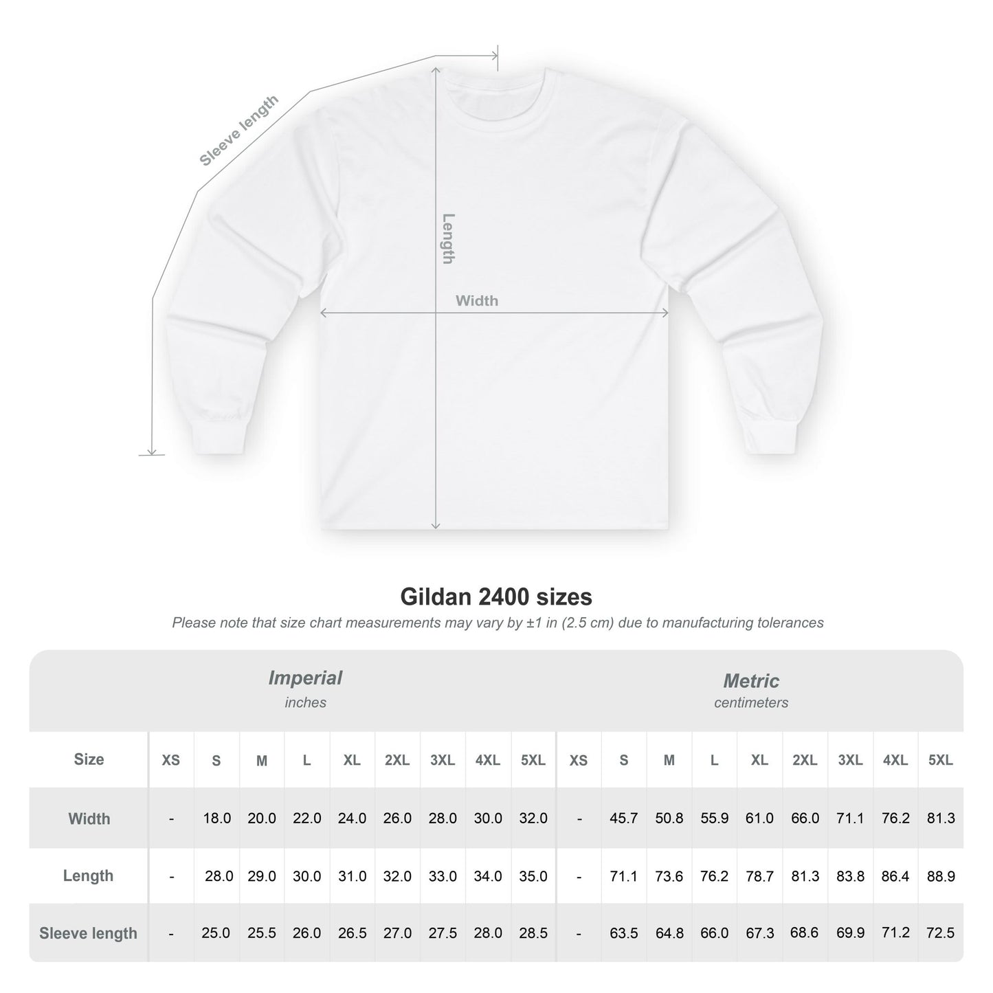 Long Sleeve Cotton Turtle Tee