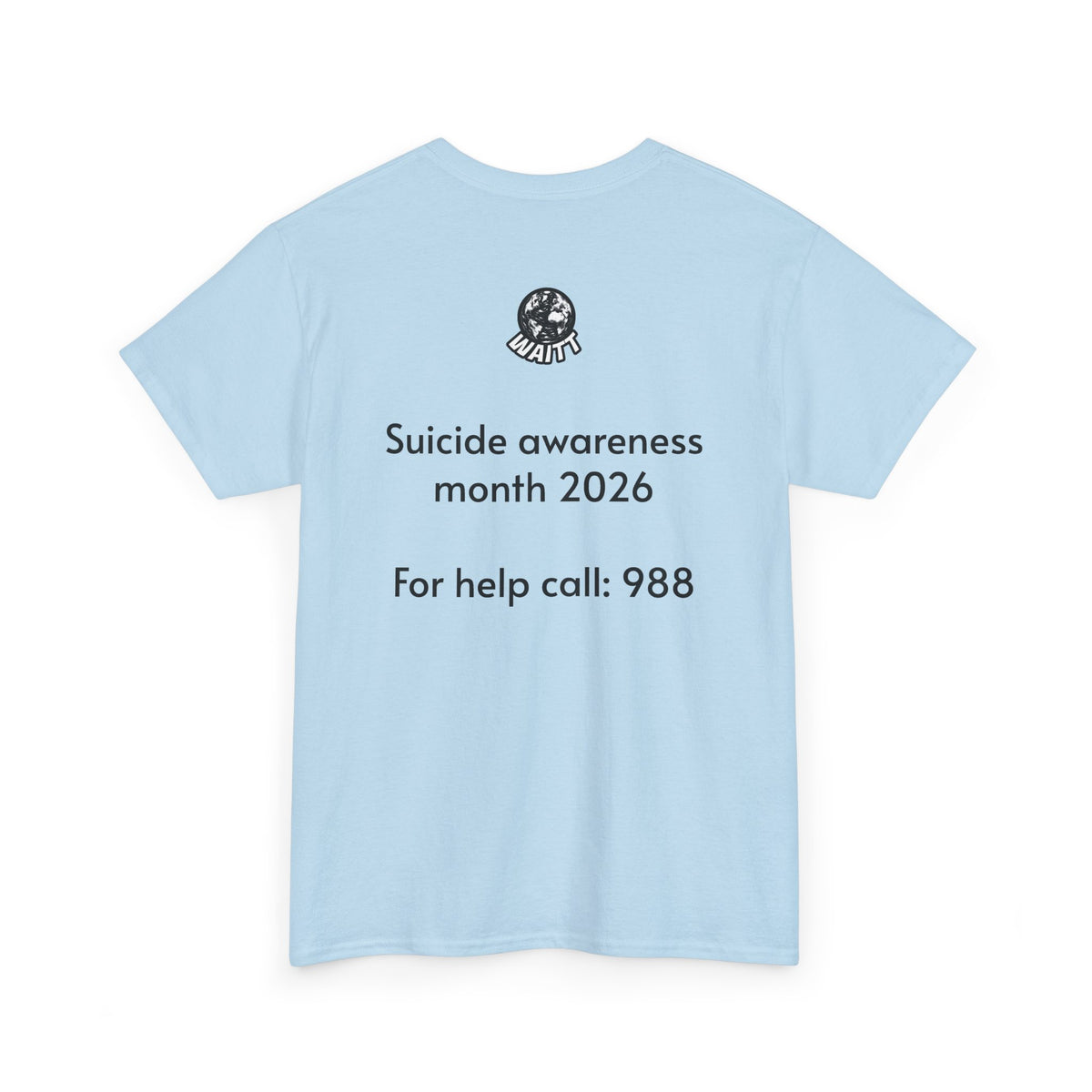 Sloth Hang In There Tee Shirt (Suicide awareness month)